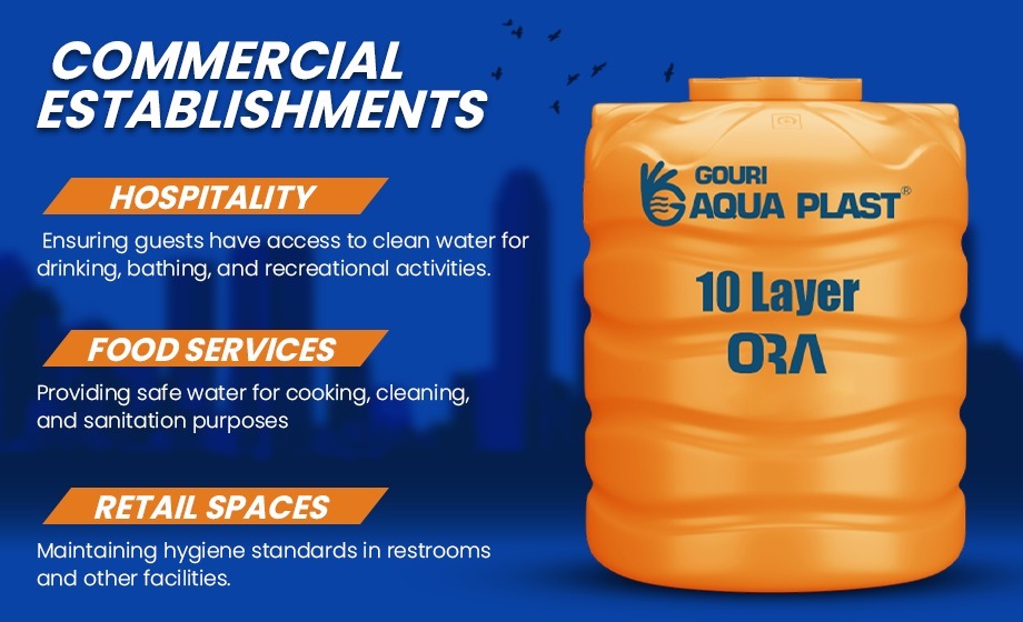 Applications of 10 layer water tank