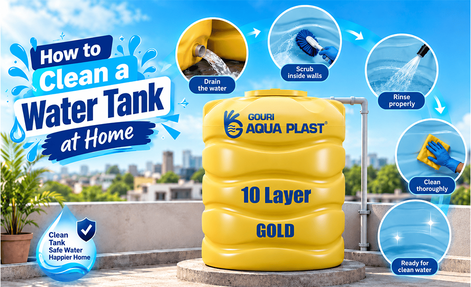 How to Clean Water Tank at Home