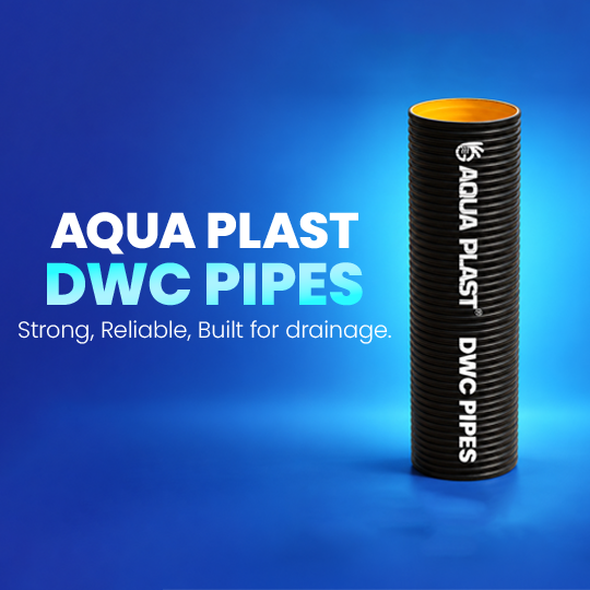 Aqua Plast DWC Pipes - strong reliable drainage pipes