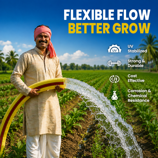 ldpe lapeta pipe on farm