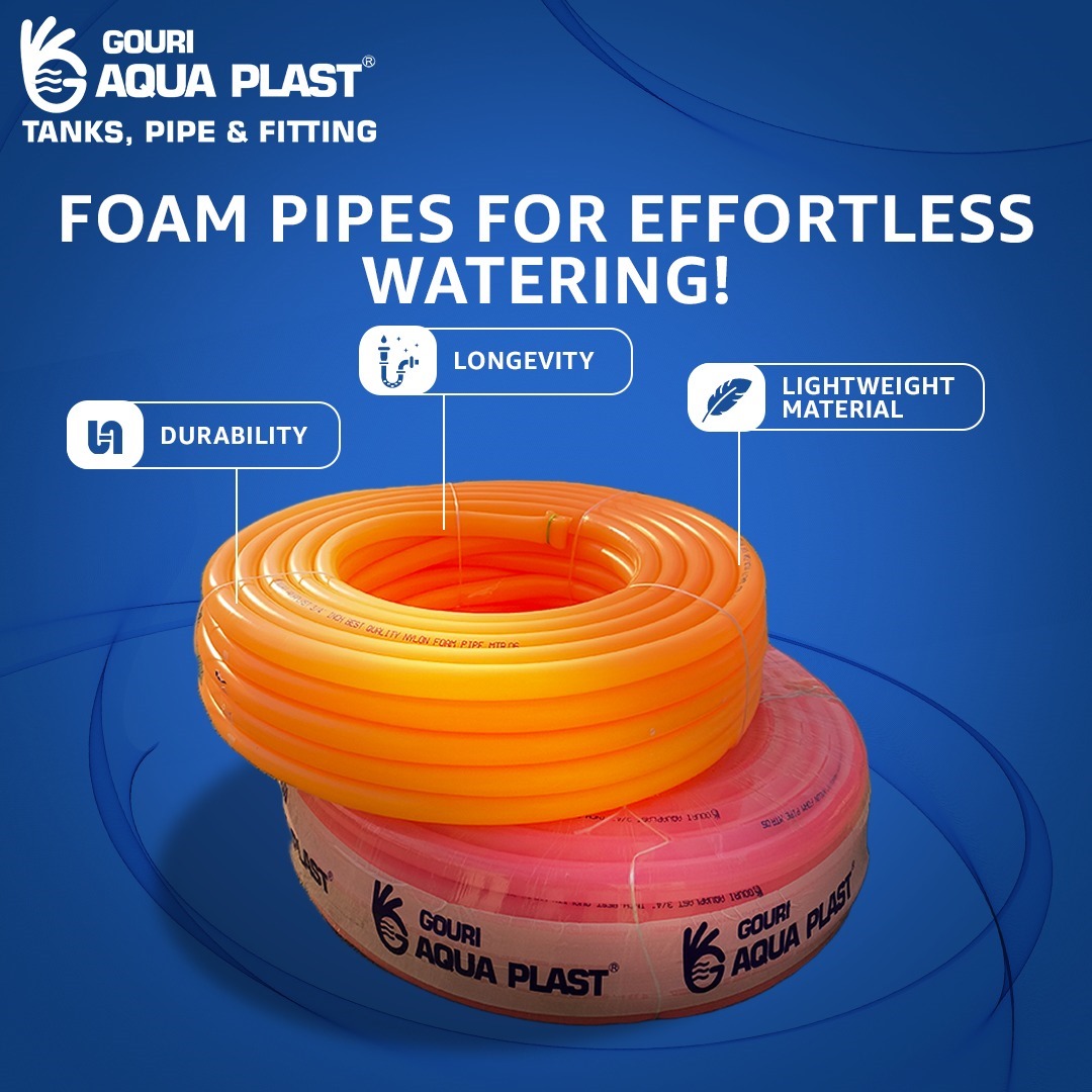 foam pipes